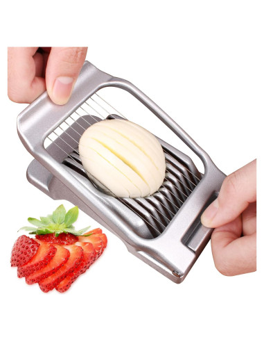 Cortador de Huevos Codoule Acero Inoxidable Multifuncional