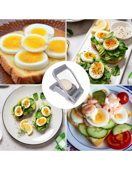 Cortador de Huevos Codoule Acero Inoxidable Multifuncional