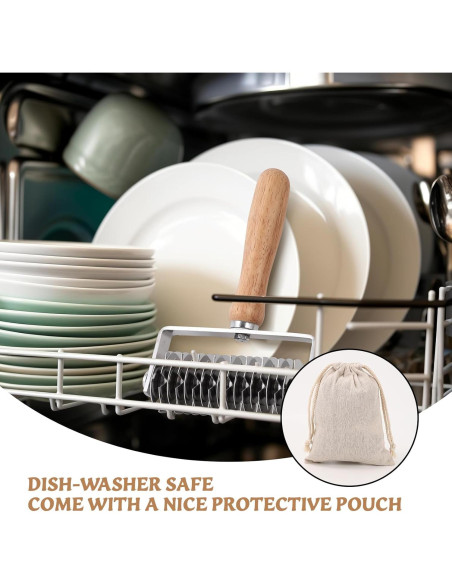 Cortador de Rodillo de Rejilla JuyVerq para Pasteles 21.3x14.3cm