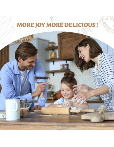 Cortador de Rodillo de Rejilla JuyVerq para Pasteles 21.3x14.3cm