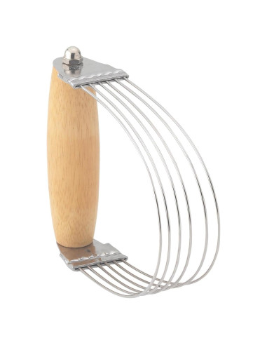 Mezclador de Masa Manual Mrs. Anderson 6 Alambres Acero Inoxidable