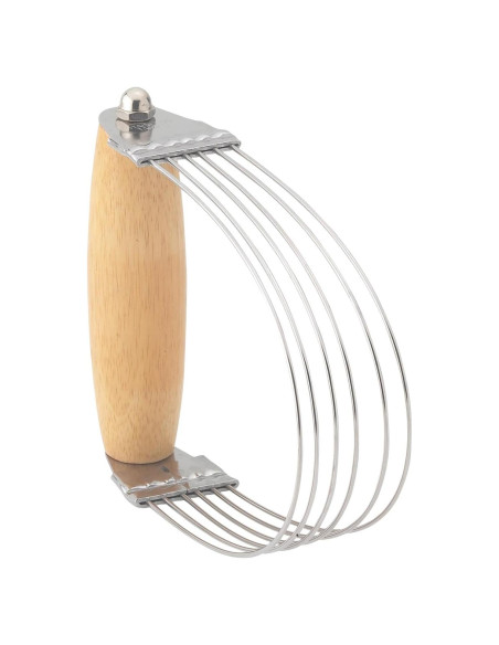 Mezclador de Masa Manual Mrs. Anderson 6 Alambres Acero Inoxidable