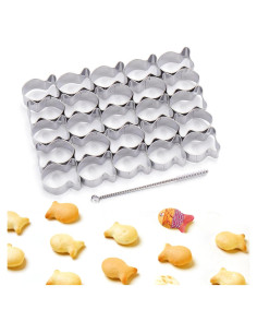 Cortador de Galletas de Pescado AIERSA Gold 25 Cavidades