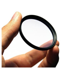 Filtro UV de vidrio claro PhotoCentral para Rokinon 24mm y 35mm