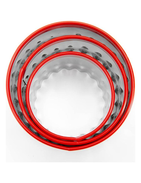 Juego de Cortadores de Galletas Redondos COOKIEQUE - 3 Piezas