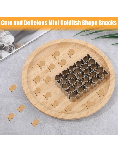 Cortador de Galletas Pez Dorado Acero Inoxidable 13x9cm