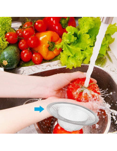 Colador de Acero Inoxidable Lunyi 11.4 cm Anti-obstrucción - 2 PCS 2