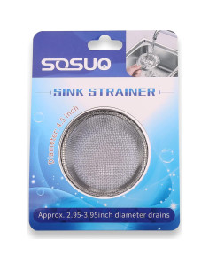 Filtro de Fregadero de Cocina SOSUO 2 Piezas Acero Inoxidable 11.43 cm 2
