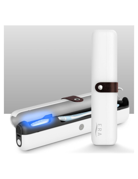 Funda desinfectante para cepillo de dientes ERA con luz UV