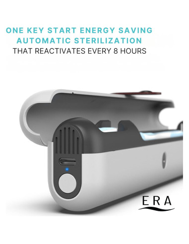 Funda desinfectante para cepillo de dientes ERA con luz UV