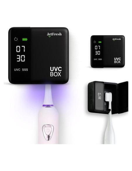 Soporte desinfectante de cepillos de dientes UV JetFresh