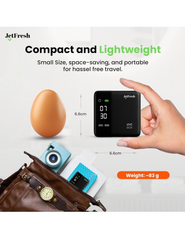 Soporte desinfectante de cepillos de dientes UV JetFresh