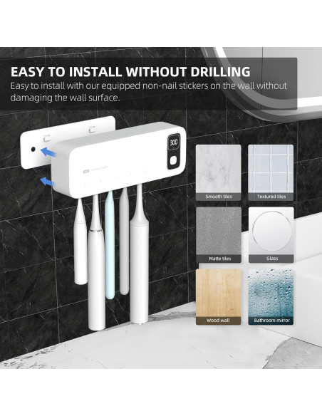 Desinfectante de Cepillos de Dientes UV Luckin Smile 2200mAh