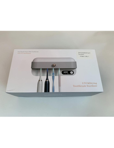 Soporte para Cepillos de Dientes StarWin con Secado y Afeitadora