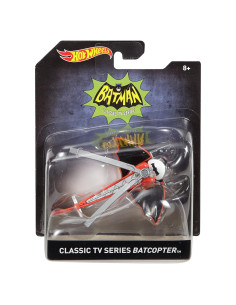Hot Wheels Batcopter 1966 Mattel 1:50 Colección Batman