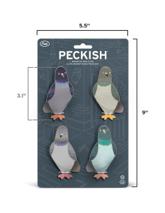 Clips Magnéticos para Bolsas Fred Peckish Set de 4 2