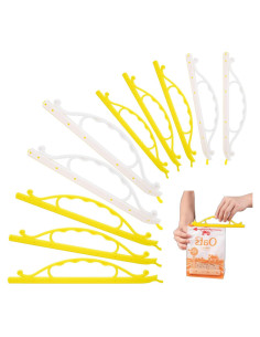 10 Clips Selladores de Bolsas MICEBAY - Duraderos y Prácticos