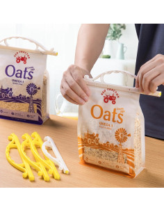 10 Clips Selladores de Bolsas MICEBAY - Duraderos y Prácticos 2