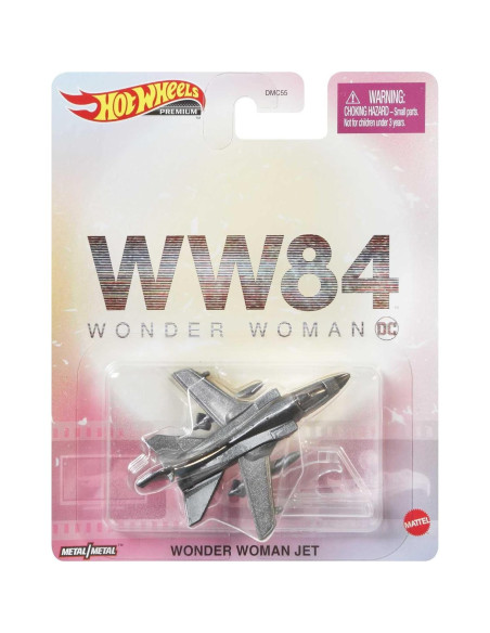 Hot Wheels Jet Invisible Wonder Woman 1:64 Mattel Hot Wheels Jet Invisible Wonder Woman 1:64 Mattel