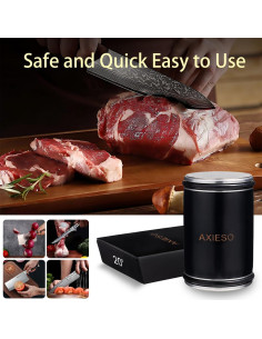 Kit Afilador de Cuchillos AXIESO con Diamante y Cerámica 2