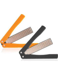 Piedra de afilar de diamante Koja 400/600 para cuchillos y jardinería 2