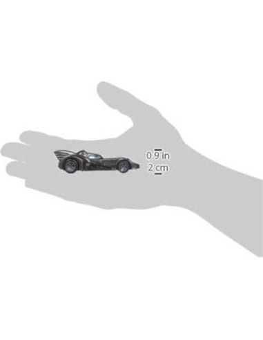 Hot Wheels Batmóvil 1989 Mattel 1:64 Gris Oscuro