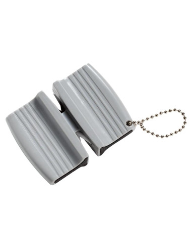 Afilador Doble de Llavero Mercer Culinary 5.08 cm Gris