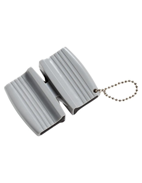 Afilador Doble de Llavero Mercer Culinary 5.08 cm Gris