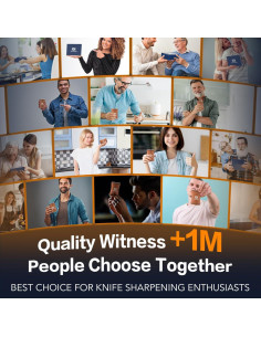 Kit Afilador de Cuchillos MEINESQIS 6 Pcs Cerámica 0.79 kg 2