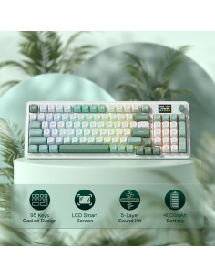 Teclado Gaming Inalámbrico Redragon K719 con Pantalla TFT 2.89 cm 2