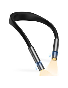 Luz LED de Lectura para Cuello 86lux, 3 Colores, Manos Libres