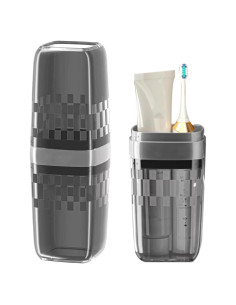 Estuche de Viaje EOREA para Cepillo de Dientes Negro