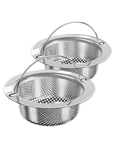 Colador de Fregadero MR.SIGA Acero Inoxidable Paquete 2