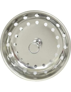 Colador de fregadero VARNAHOME acero inoxidable 8,89 cm 2