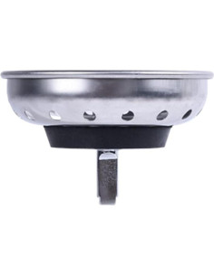 Colador de Cesta de Acero Inoxidable VARNAHOME 8,89 cm 2