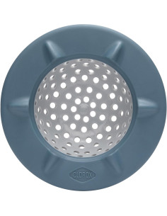 Colador de Fregadero Clorox KeptClean Azul Acero 20,5x15,6 cm 2