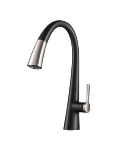 Grifo de Cocina Kraus Nolen 41.5 cm Doble Función Acero Inoxidable