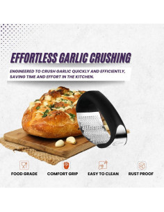 Prensa de Ajo Silverdome Acero Inoxidable 11 cm 2