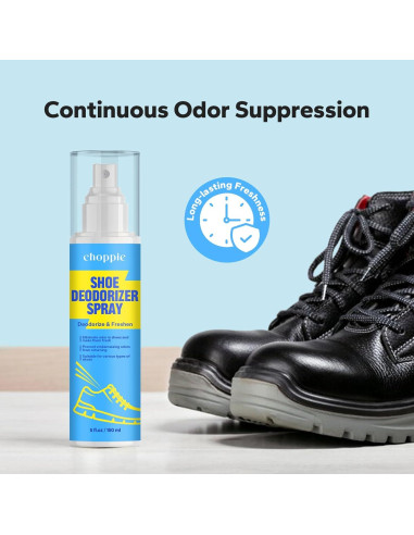 Desodorante para Zapatos Choppie 148 ml Eliminador Olores