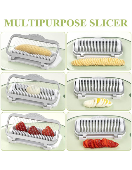 Cortador Multifuncional de Huevos y Frutas YFYTL 10 cm Cortador Multifuncional de Huevos y Frutas YFYTL 10 cm