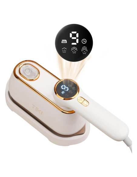 Plancha de Vapor Portátil TEKI 1200W 160ml 10s Calentamiento