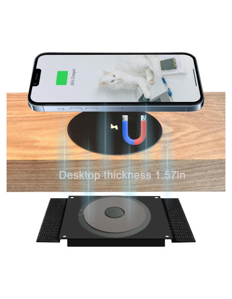 Cargador Inalámbrico Magnético UUMAO 15W para iPhone 15/14