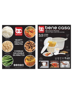 Cocinero de Arroz y Pasta Bene Casa BC-14840 0.74 kg