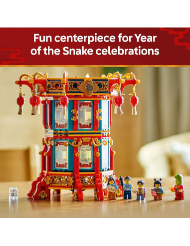 LEGO Linterna Trottante Festival de Primavera 80116 - 1295 Piezas