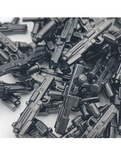 MOOXI Accesorios de Armas DC-15 para Minifiguras (50pcs) 2