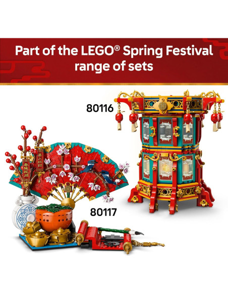 LEGO Linterna Trottante Festival de Primavera 80116 - 1295 Piezas LEGO Linterna Trottante Festival de Primavera 80116 - 1295 Piezas
