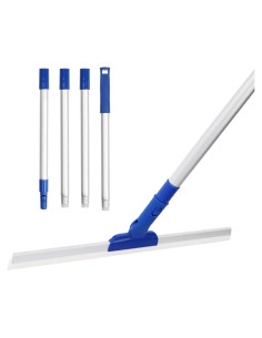 Escoba Mágica Bryquelin 43 cm con Raspador y Mango 142 cm