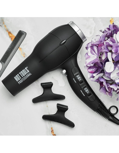 Secador de Cabello Iónico Hot Tools Pro 1875W Negro