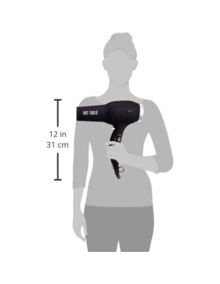 Secador de Cabello Iónico Hot Tools Pro 1875W Negro