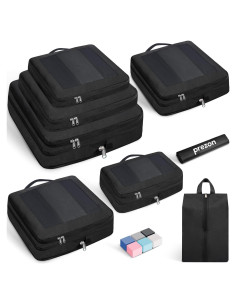 Set de Cubos de Compresión para Viajes Prezon - 8 Piezas